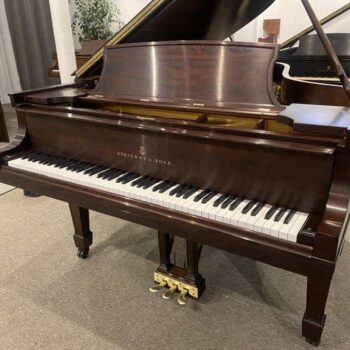 New Steinway Model B Rebuild – Quilted Mahogany