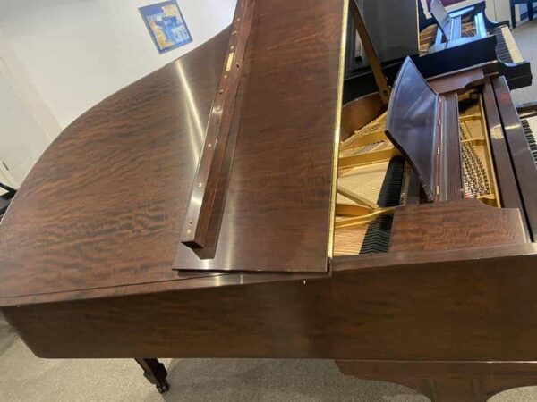 New Steinway Model B Rebuild – Quilted Mahogany