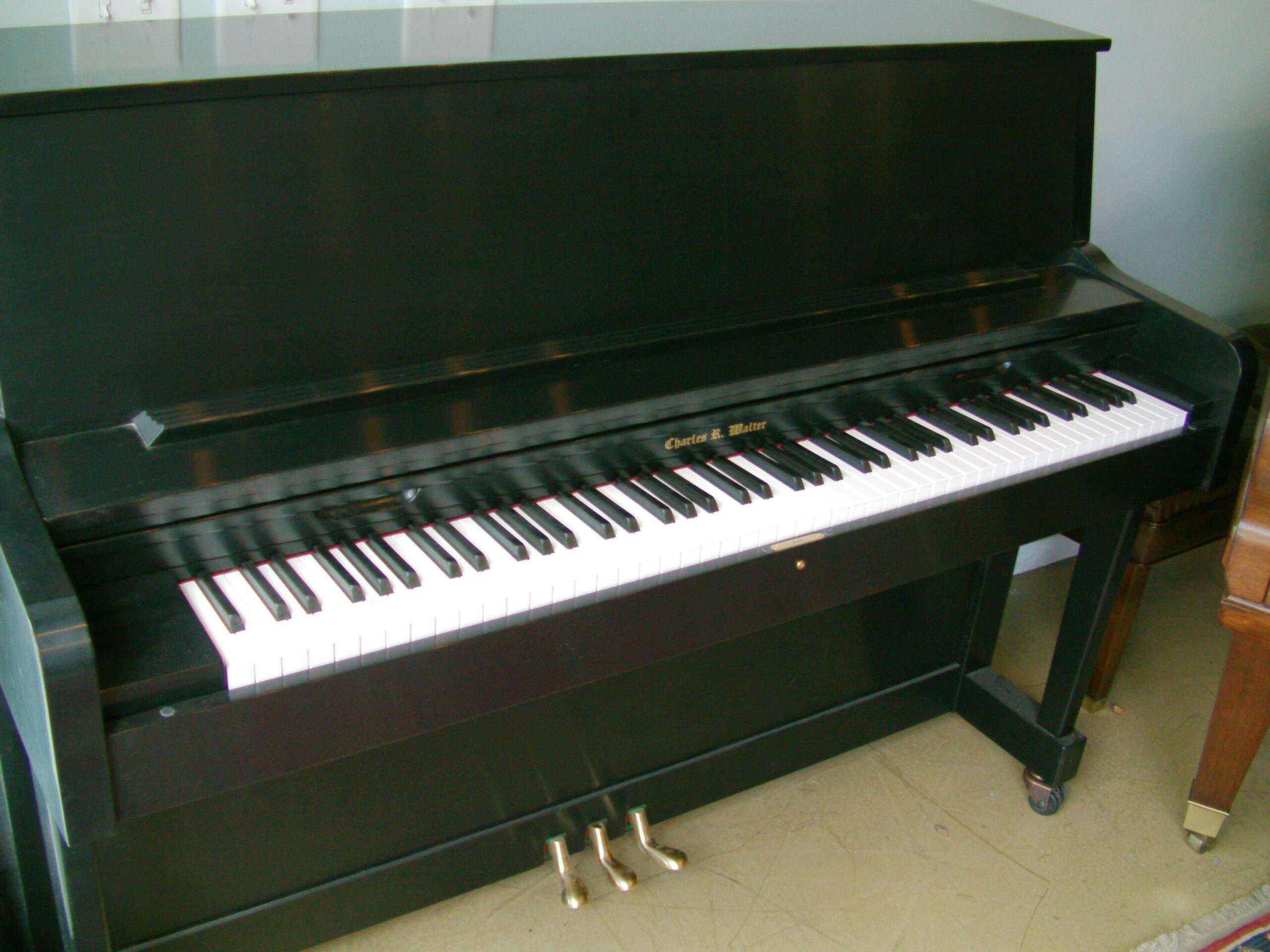 Charles Walter Studio Piano – Used