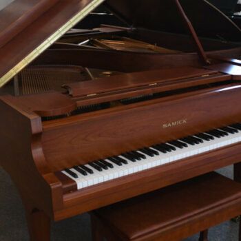 Gorgeous 5’4 Cherry Grand Piano – Samick – Like New!