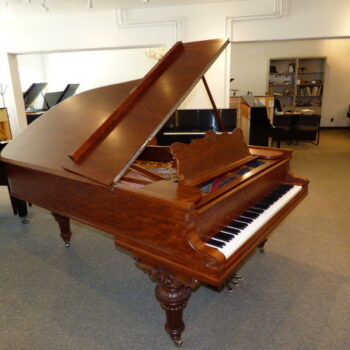 Steinway B – Quilted Mahogany – Art Case – complete rebuild