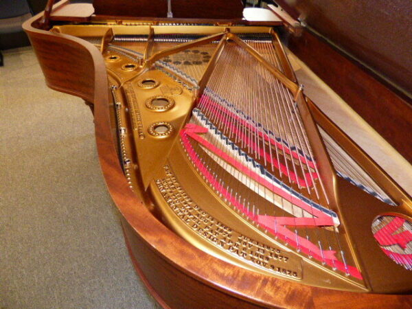Steinway B – Quilted Mahogany – Art Case – complete rebuild – SOLD