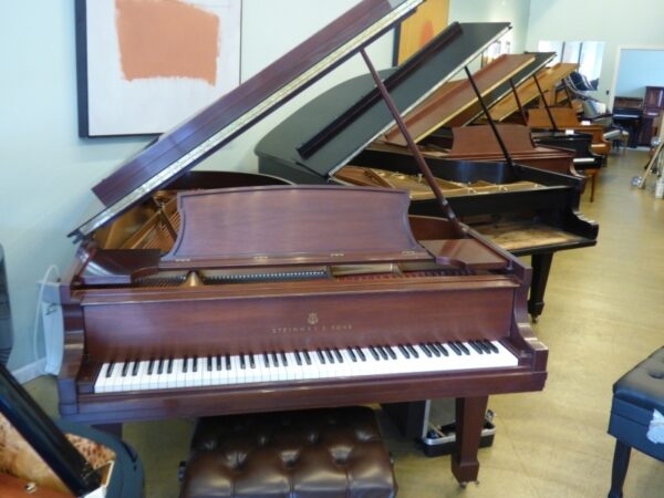 Beautiful Walnut Steinway B Grand Piano – Used, Great Condition!