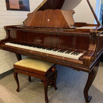 Petrof 5’8″ Grand Piano – Mahogany Queen Anne Style SOLD