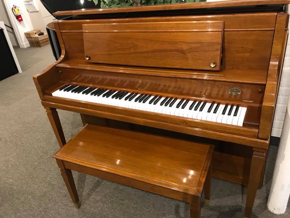 Steinway Sheraton Studio Piano – Walnut – Great Piano! – SOLD