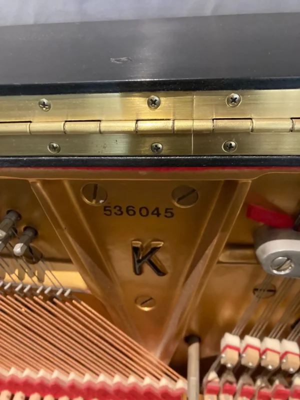 Steinway Model K Studio Piano – Ebony Satin – Excellent!
