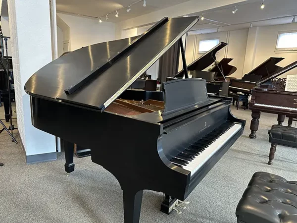 Steinway Model M – Ebony Satin – Excellent Preowned Steinway