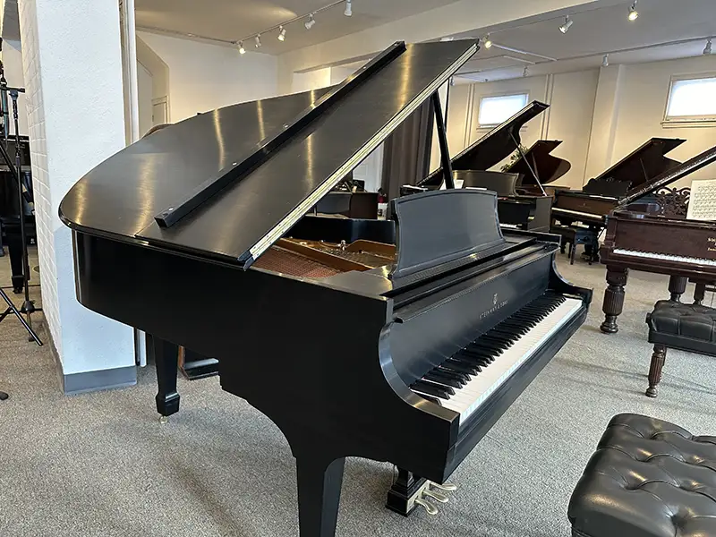 Steinway Model M – Ebony Satin – Excellent Preowned Steinway SOLD Steinway Model M – Ebony Satin – Excellent Preowned Steinway SOLD