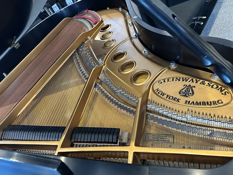 Steinway Model M – Ebony Satin – Excellent Preowned Steinway SOLD Steinway Model M – Ebony Satin – Excellent Preowned Steinway SOLD