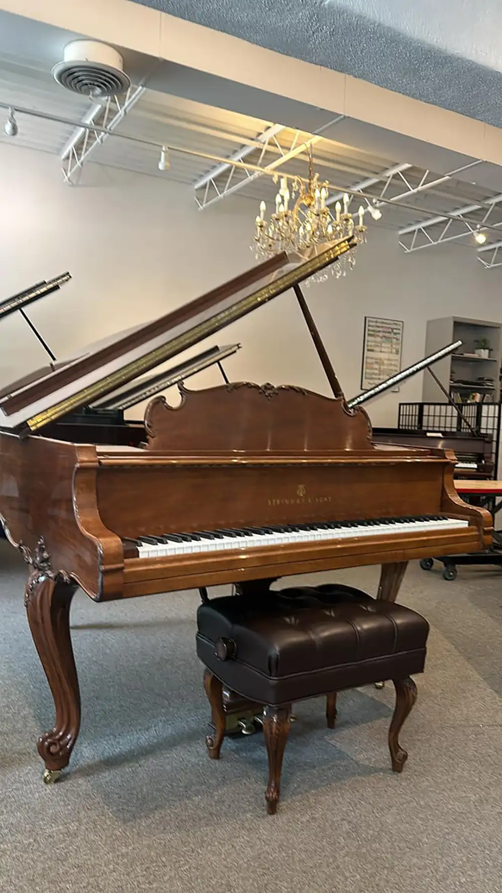 Steinway Louis XV Model M Grand Piano – Quality Preowned  w/warranty